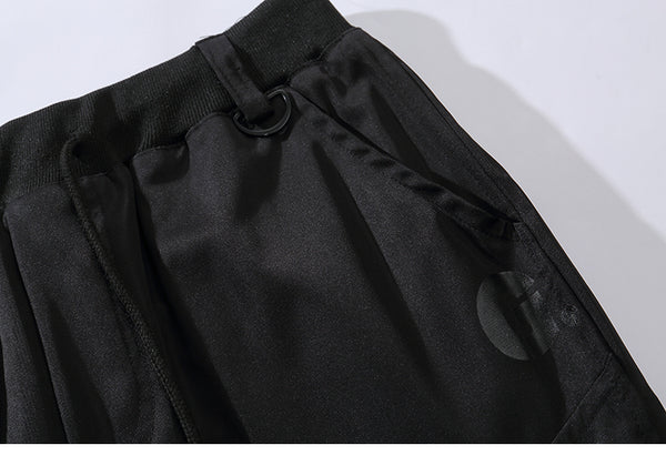 Black cargo pants streetwear