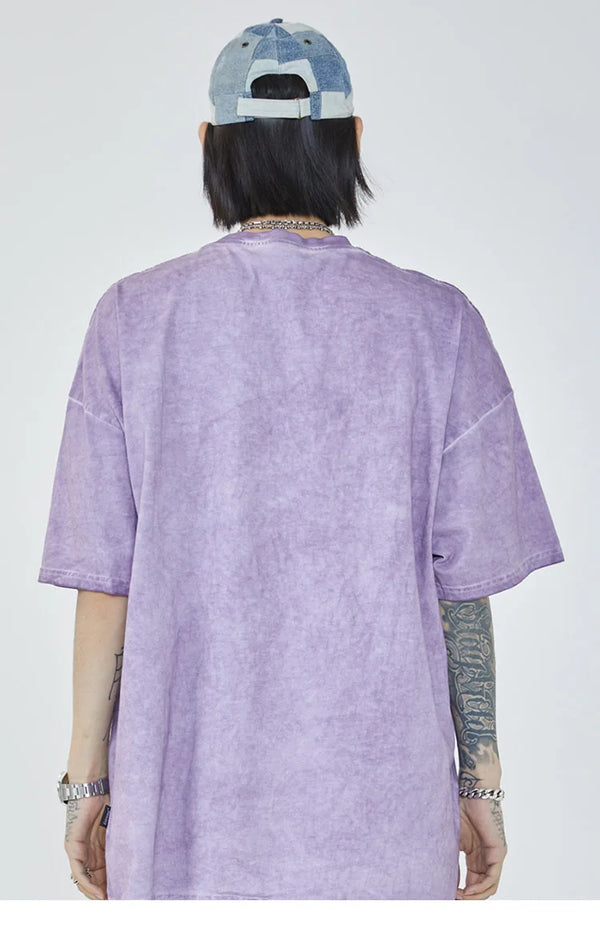 Graphic T Shirt Purple