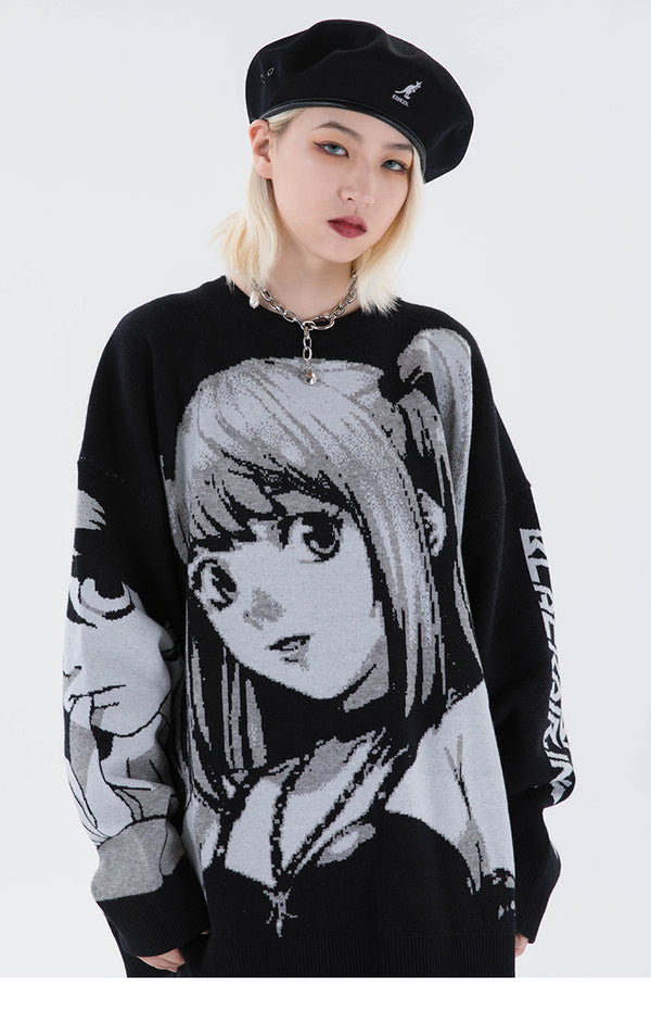 Japanese streetwear sweater