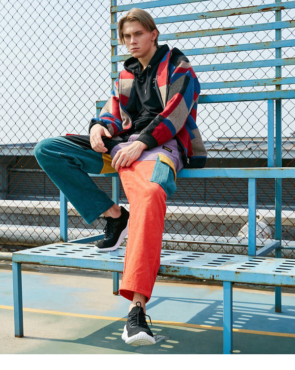 Corduroy pants outfit mens streetwear