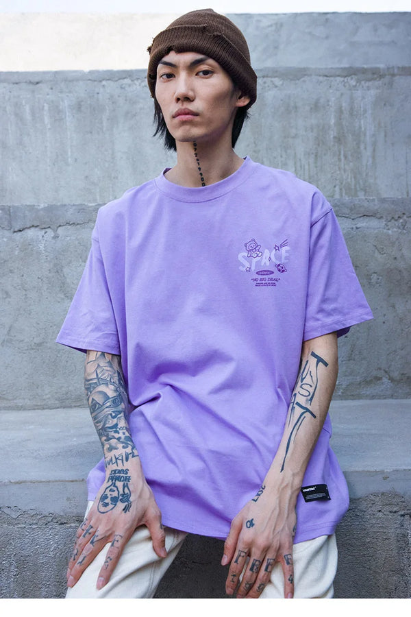 Purple Men Tshirt