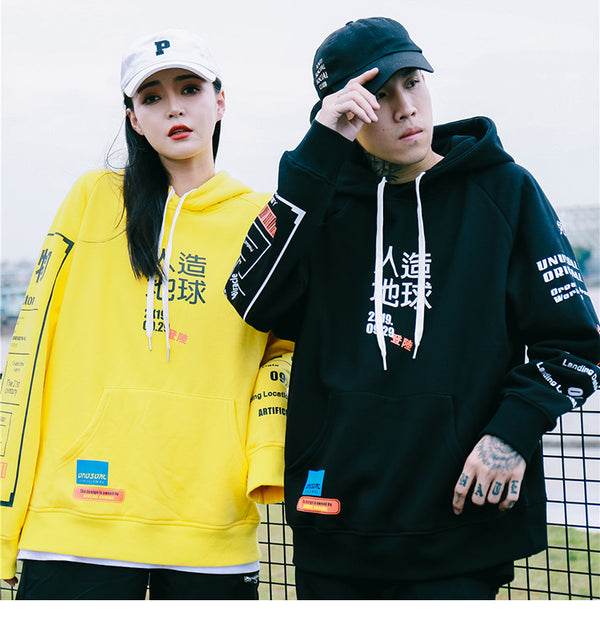 Kanji streetwear hoodie