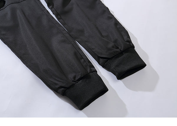 Black cargo pants streetwear