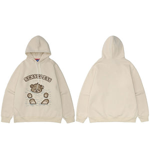 Streetwear hoodie mens