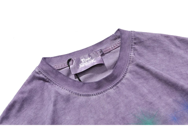 Graphic T Shirt Purple