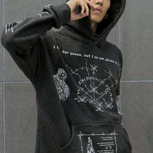Underground streetwear hoodies