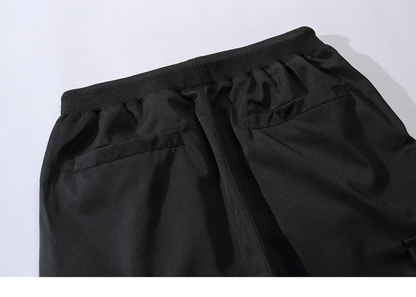 Black cargo pants streetwear