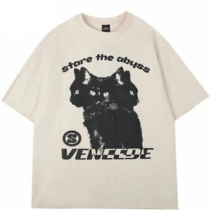 Cat T Shirt Mens