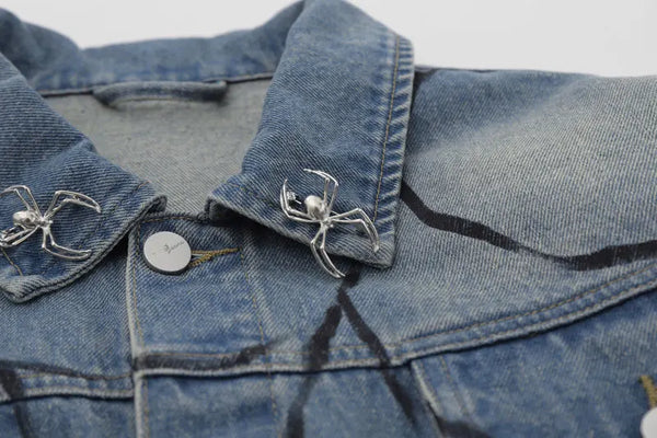 Streetwear denim jacket