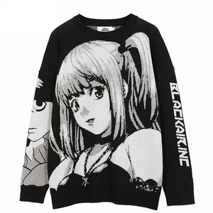 Japanese streetwear sweater