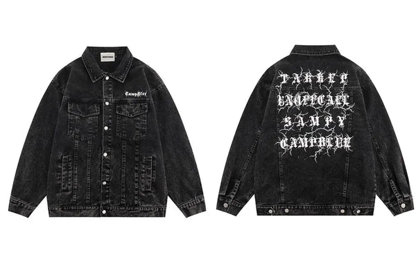 Mens streetwear denim jackets