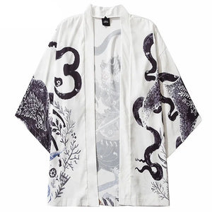 Streetwear kimono jacket