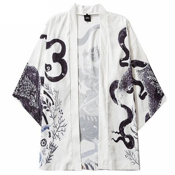 Streetwear kimono jacket