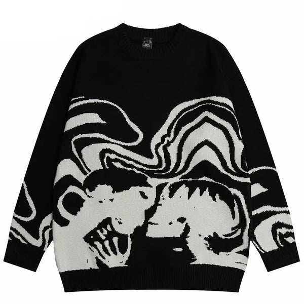 Mens streetwear sweater