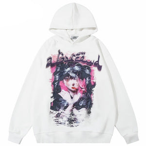 Streetwear anime hoodie