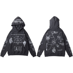 Underground streetwear hoodies