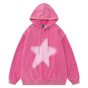 Pink Star Hoodie