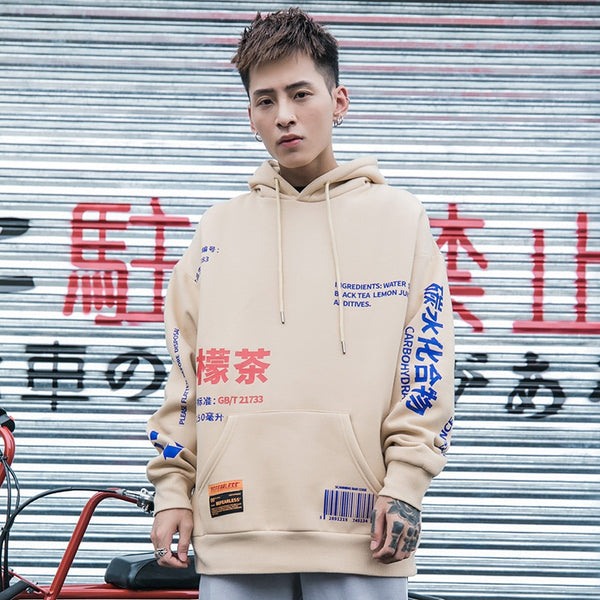 Asian streetwear hoodie