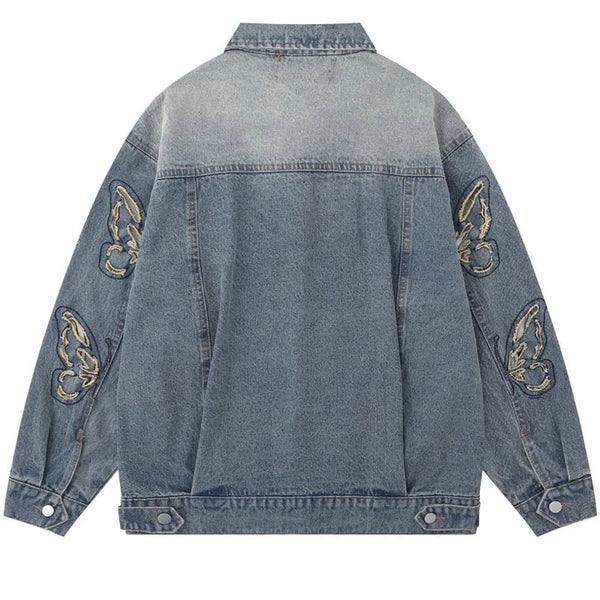 Denim jacket brand streetwear