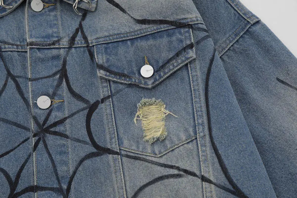 Streetwear denim jacket