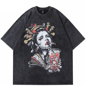 Japanese streetwear t shirts