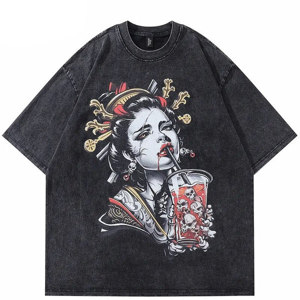 Japanese streetwear t shirts