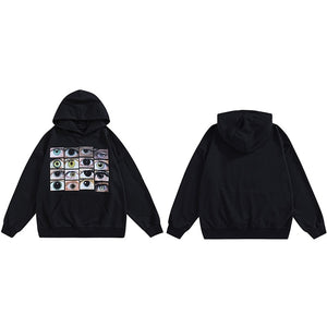 Black hoodie mens streetwear