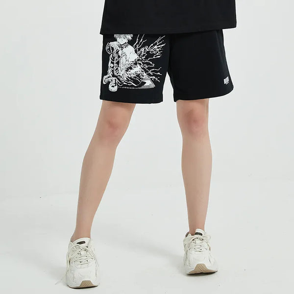 Anime streetwear shorts