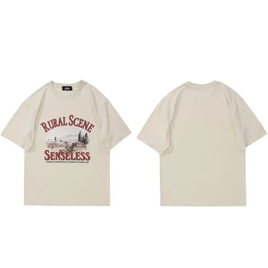 Beige T-Shirt Men's