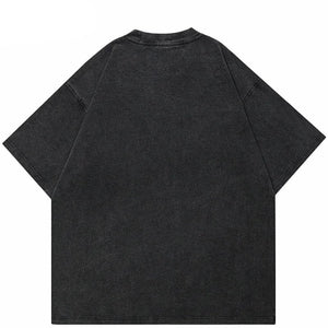 Washed T Shirt Black