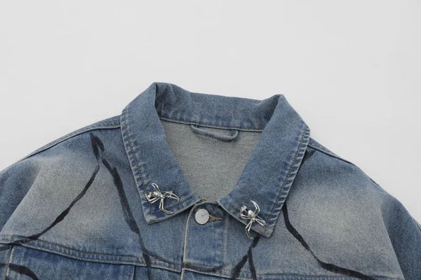 Streetwear denim jacket