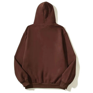 Brown streetwear hoodie