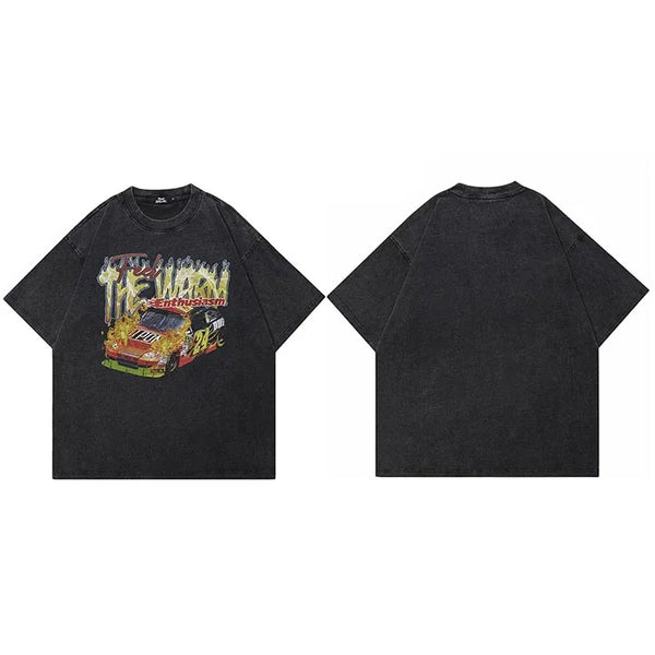 Washed Out Black T Shirt