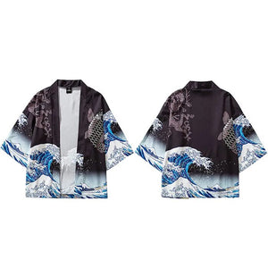 Japanese streetwear kimono