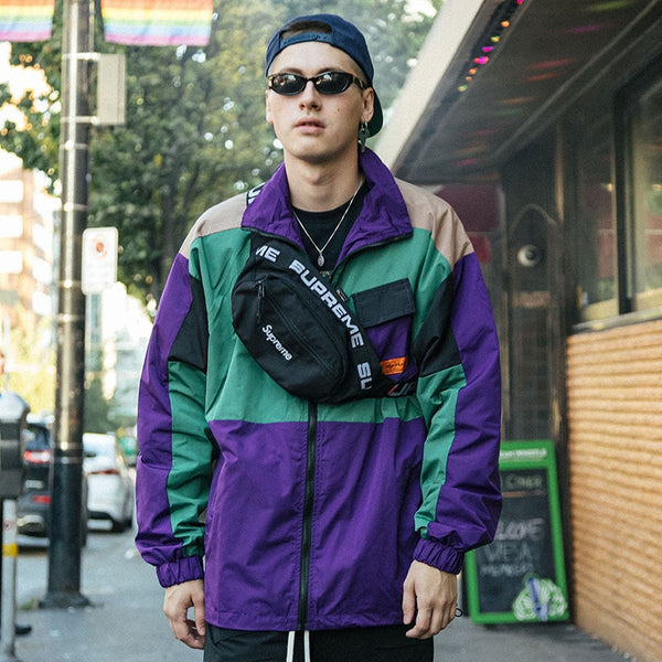 Purple streetwear jacket