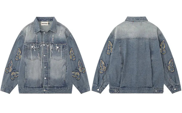 Denim jacket brand streetwear