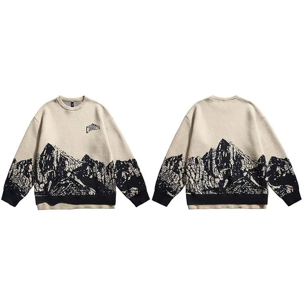 Mens sweater streetwear