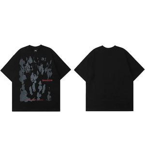 Black Graphic T-shirts