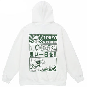 Tokyo streetwear hoodie