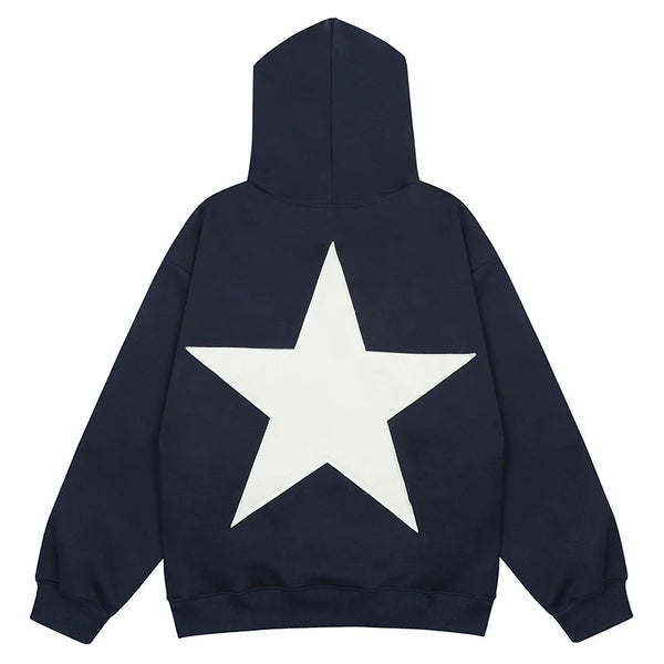 Blue Star Hoodie