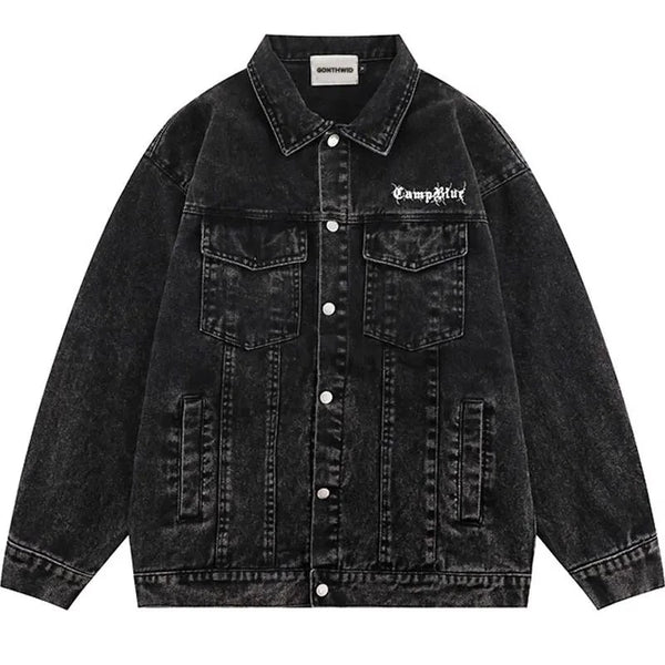 Mens streetwear denim jackets