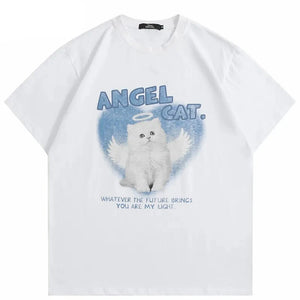 Oversized Cat T Shirt