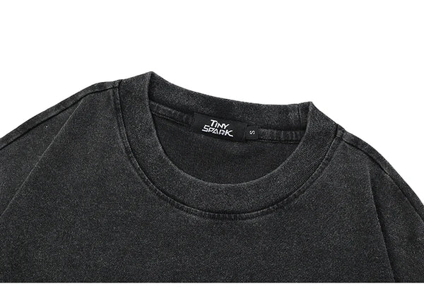 Black Washed T Shirt