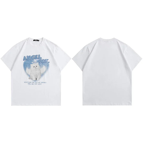 Oversized Cat T Shirt