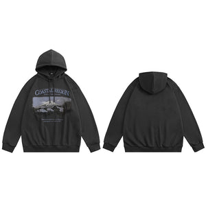 Streetwear graphic hoodies