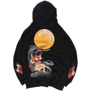 Korean streetwear hoodies