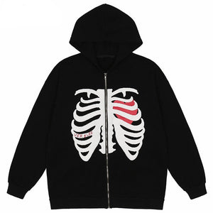 Skeleton jacket streetwear