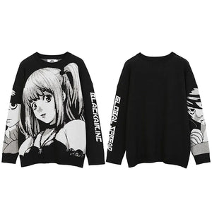 Japanese streetwear sweater