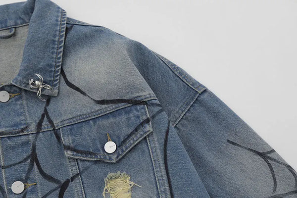 Streetwear denim jacket