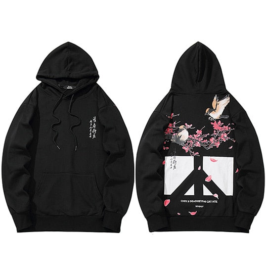 Asian streetwear hoodies